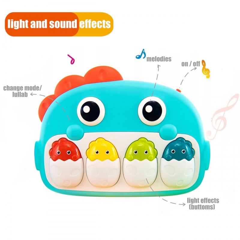 WOOPIE BABY Dino Pianino dla Niemowląt 0+ - obrazek 13