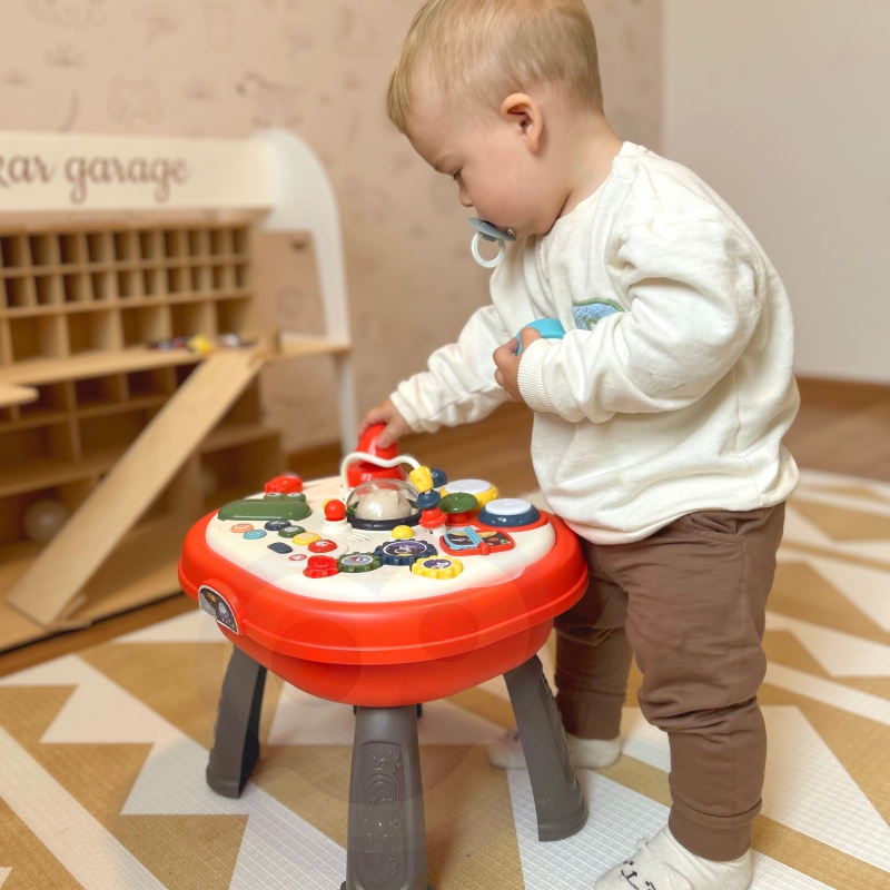 WOOPIE BABY Stolik Edukacyjny Interaktywny Kosmos - obrazek 2