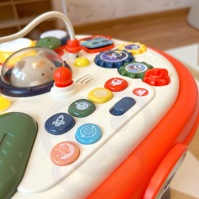 WOOPIE BABY Stolik Edukacyjny Interaktywny Kosmos - obrazek 3