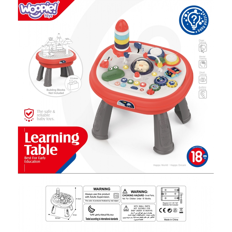 WOOPIE BABY Stolik Edukacyjny Interaktywny Kosmos - obrazek 11