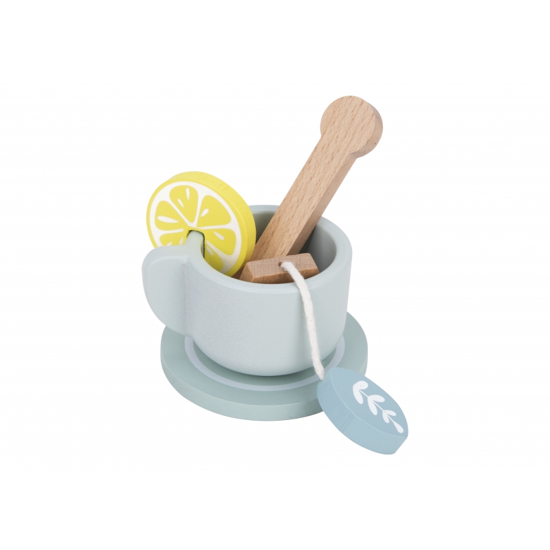 TOOKY TOY Popołudniowa Herbatka Drewniany Zestaw Serwis - obrazek 6