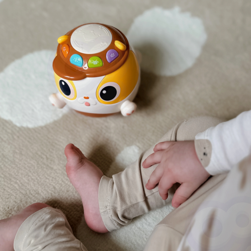 WOOPIE BABY Interaktywna Grająca Kula Piesek Zabawka Muzyczna Edukacyjna - obrazek 3