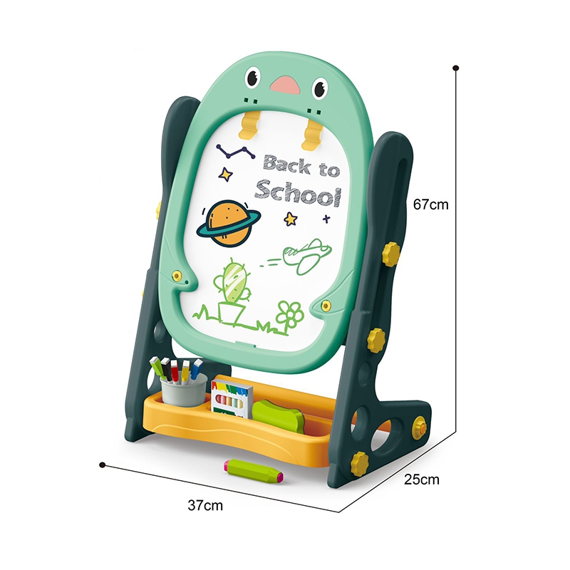 WOOPIE Dwustronna Tablica Magnetyczna do Rysowania i Nauki Liczb oraz Liter 56 el. - obrazek 3