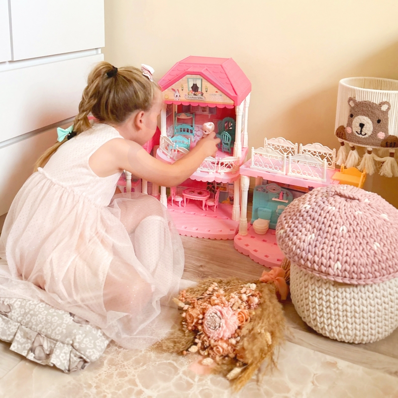 WOOPIE Domek dla Lalek CASTLE VILLA XXL - obrazek 2