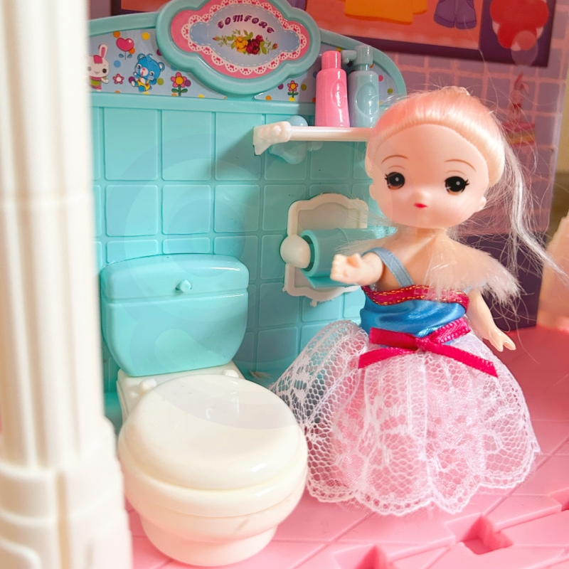 WOOPIE Domek dla Lalek CASTLE VILLA XXL - obrazek 8