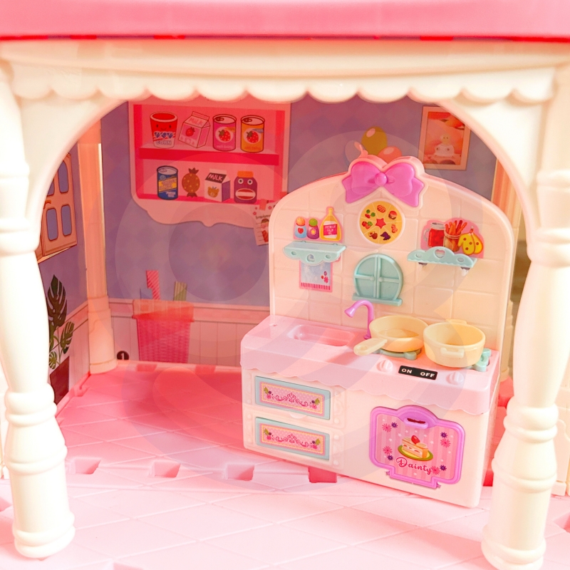 WOOPIE Domek dla Lalek CASTLE VILLA XXL - obrazek 11