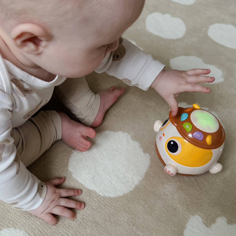 WOOPIE BABY Interaktywna Grająca Kula Piesek Zabawka Muzyczna Edukacyjna - obrazek 5