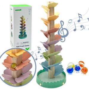 TOOKY TOY Drewniana Kolorowa Wieża Wirująca dla Dzieci