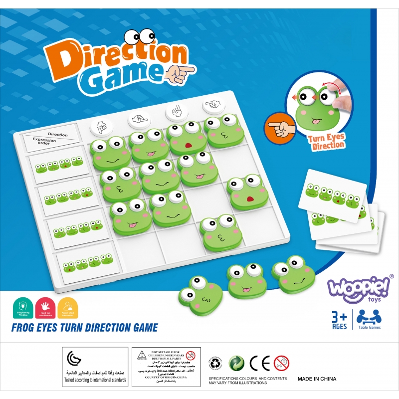 WOOPIE Gra Układanka Żabie Oczka 3+ - obrazek 8