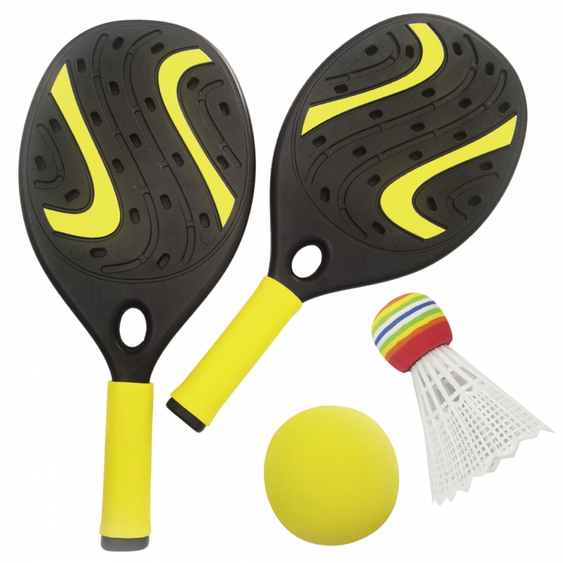 WOOPIE Rakieta z Piłką Piankową i Lotką- Zestaw Plażowo Ogrodowy - obrazek 2