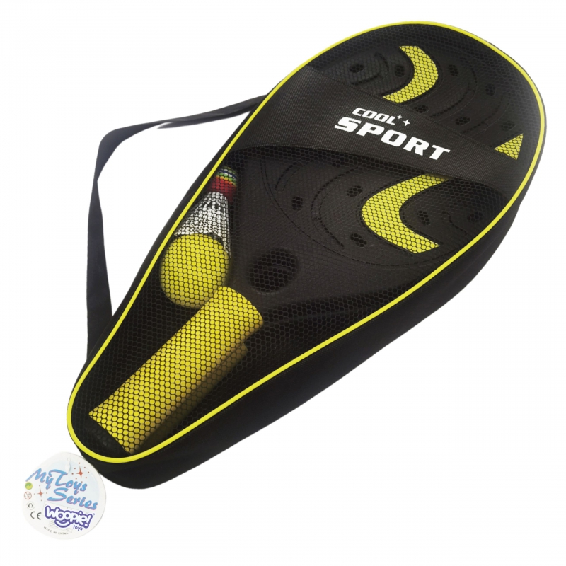 WOOPIE Rakieta z Piłką Piankową i Lotką- Zestaw Plażowo Ogrodowy - obrazek 3