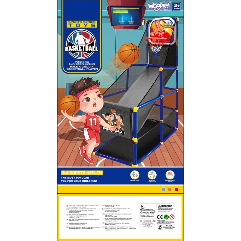 WOOPIE Stanowisko do Gry w Koszykówkę Basketball - obrazek 5