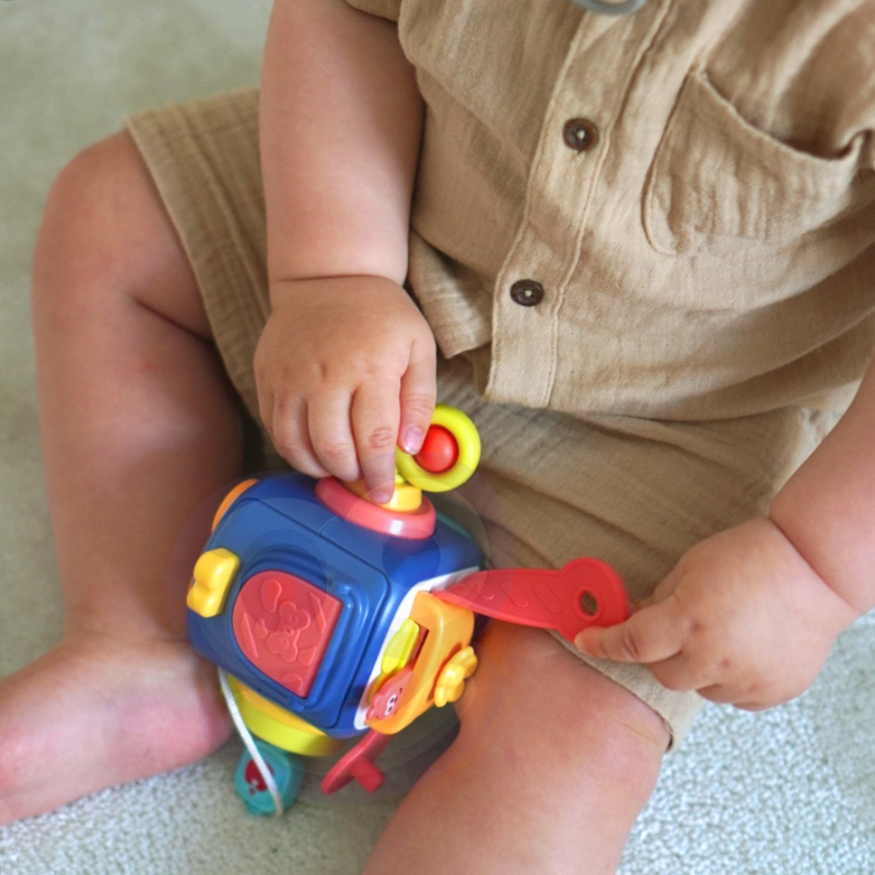 WOOPIE Pingwinek Montessori Piłka Sensoryczna 6w1 - obrazek 4