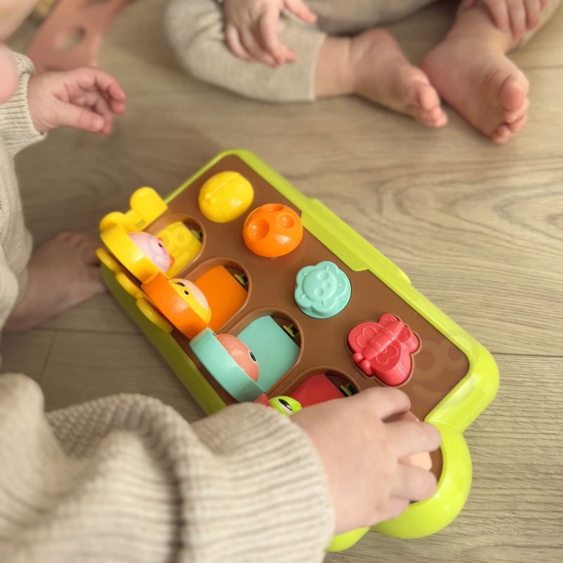 WOOPIE BABY Zabawka Edukacyjna Wyskakujące Zwierzątka Szczęśliwa Farma POP-UP - obrazek 4