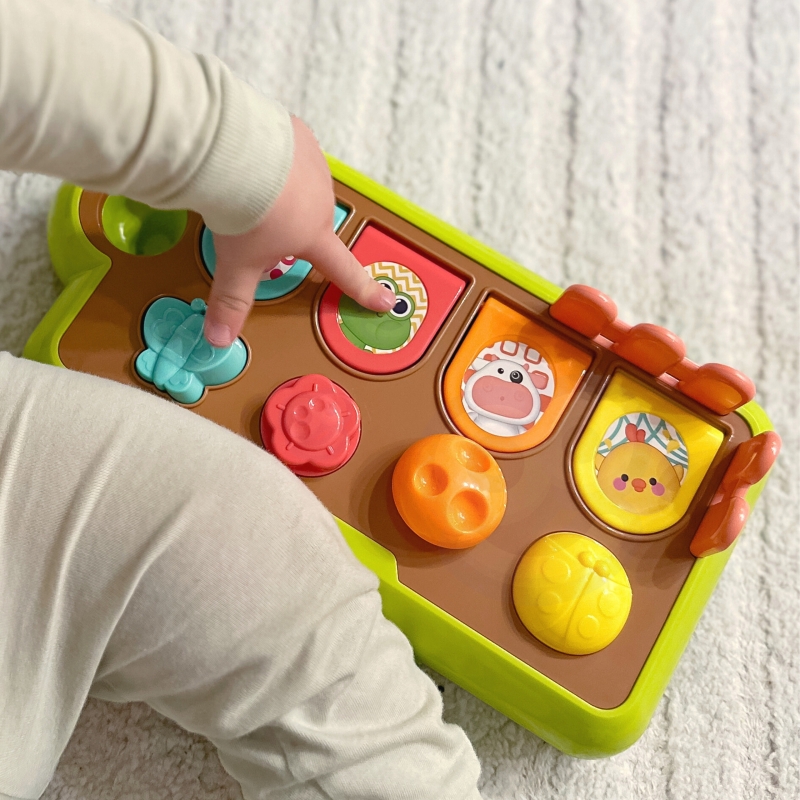 WOOPIE BABY Zabawka Edukacyjna Wyskakujące Zwierzątka Szczęśliwa Farma POP-UP - obrazek 6