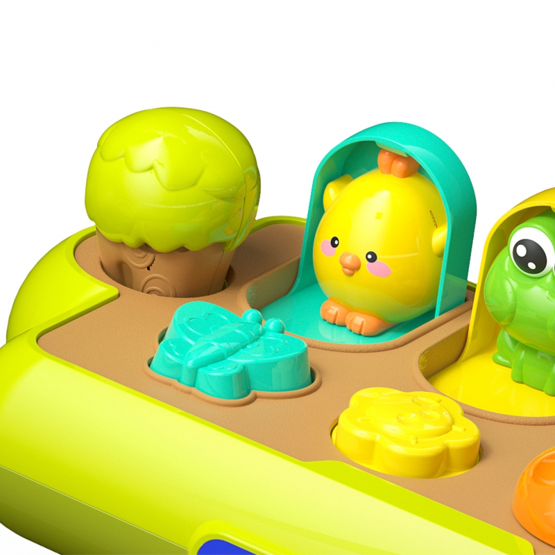 WOOPIE BABY Zabawka Edukacyjna Wyskakujące Zwierzątka Szczęśliwa Farma POP-UP - obrazek 9