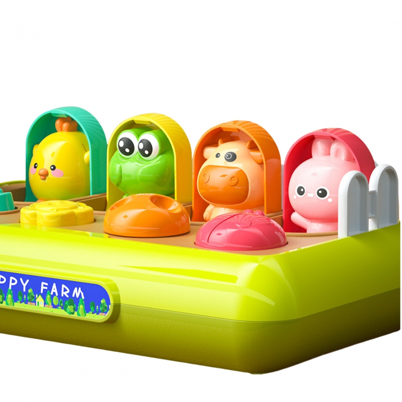 WOOPIE BABY Zabawka Edukacyjna Wyskakujące Zwierzątka Szczęśliwa Farma POP-UP - obrazek 13