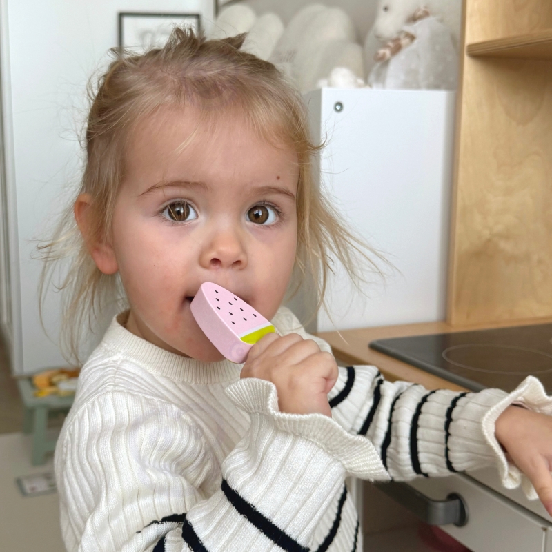 TOOKY TOY Drewniane Lody Magnetyczne na Stojaku - obrazek 6