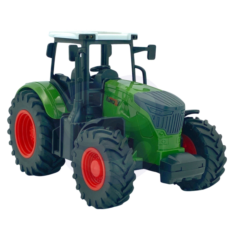 WOOPIE Zestaw Mini Farma Traktor Zwierzęta Osada Farma Rolnik Narzędzia - obrazek 11