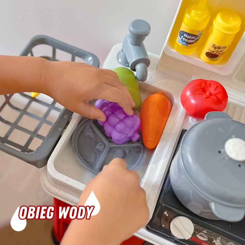 WOOPIE Kuchnia Interaktywna XL Para Wodna Kran z Wodą Akcesoria - obrazek 5