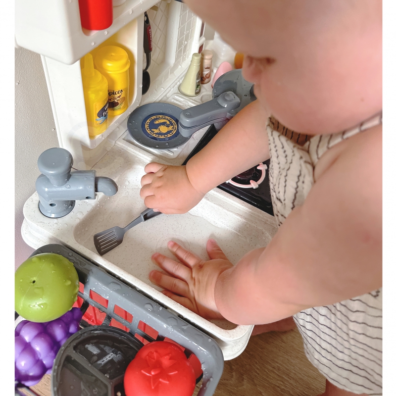 WOOPIE Kuchnia Interaktywna XL Para Wodna Kran z Wodą Akcesoria - obrazek 9