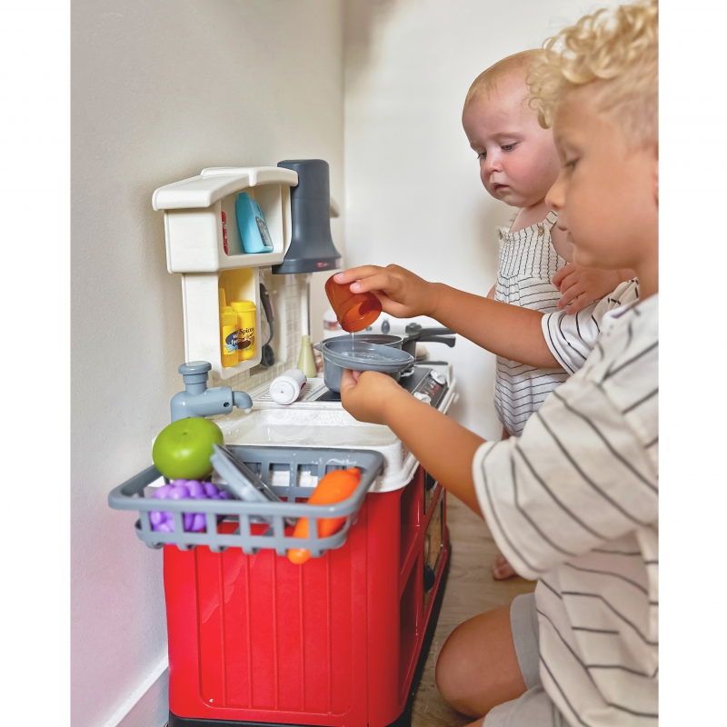 WOOPIE Kuchnia Interaktywna XL Para Wodna Kran z Wodą Akcesoria - obrazek 11