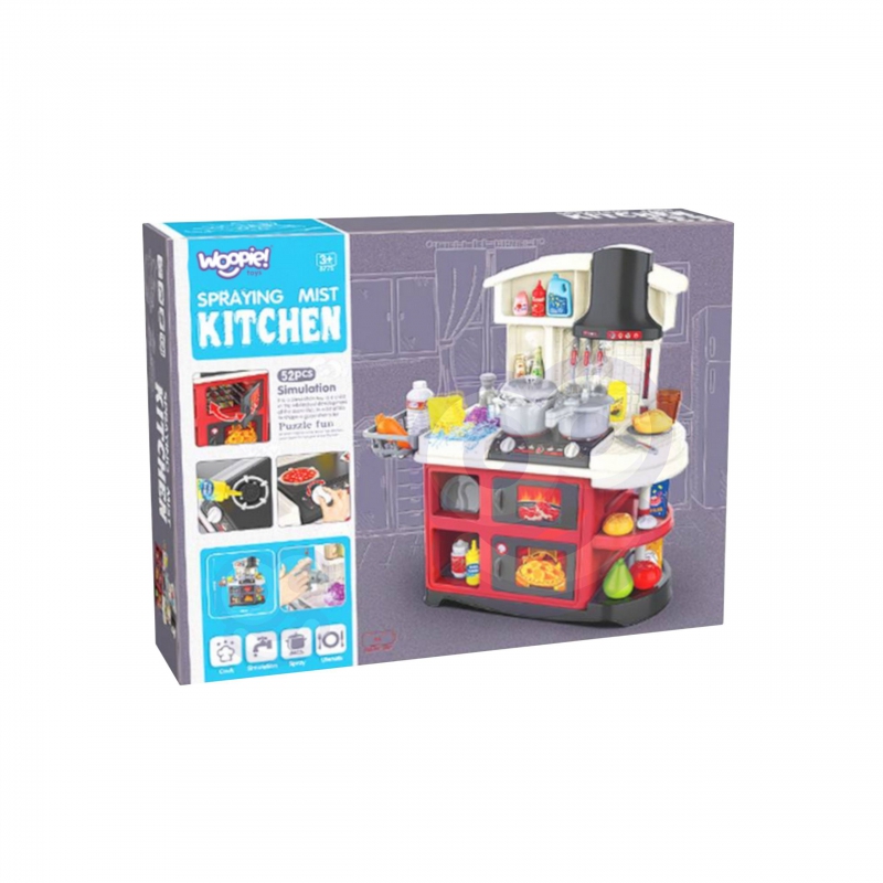 WOOPIE Kuchnia Interaktywna XL Para Wodna Kran z Wodą Akcesoria - obrazek 13