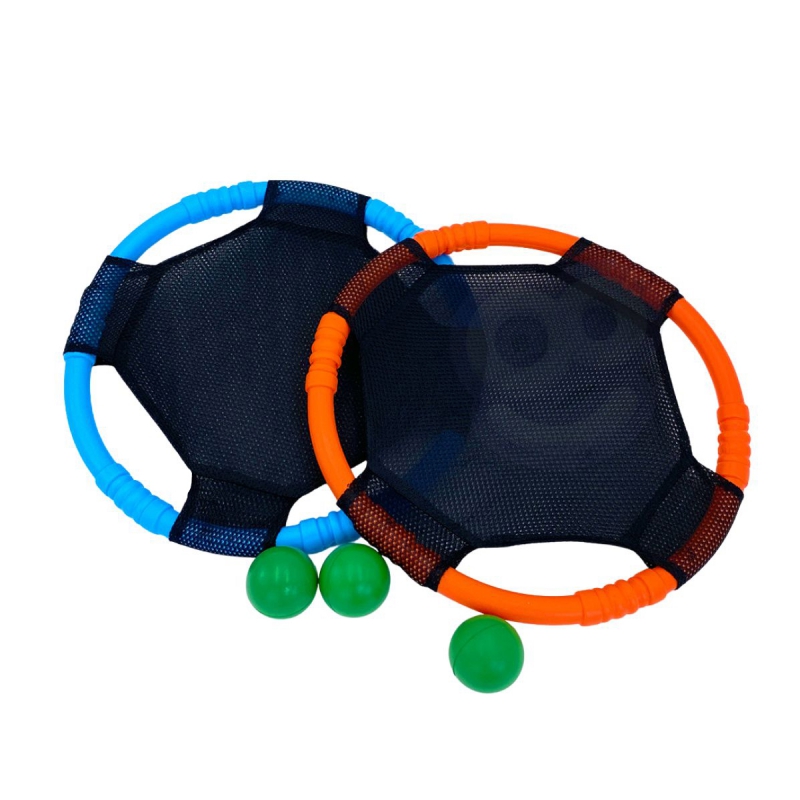 WOOPIE Gra Zręcznościowa 2w1 Tennis Frisbee - obrazek 2