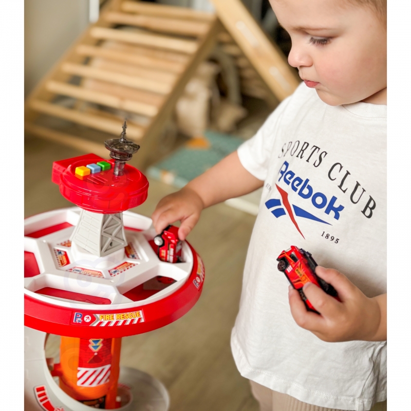 WOOPIE Tor Spirala Garaż dla Samochodzików 3 szt. - obrazek 7