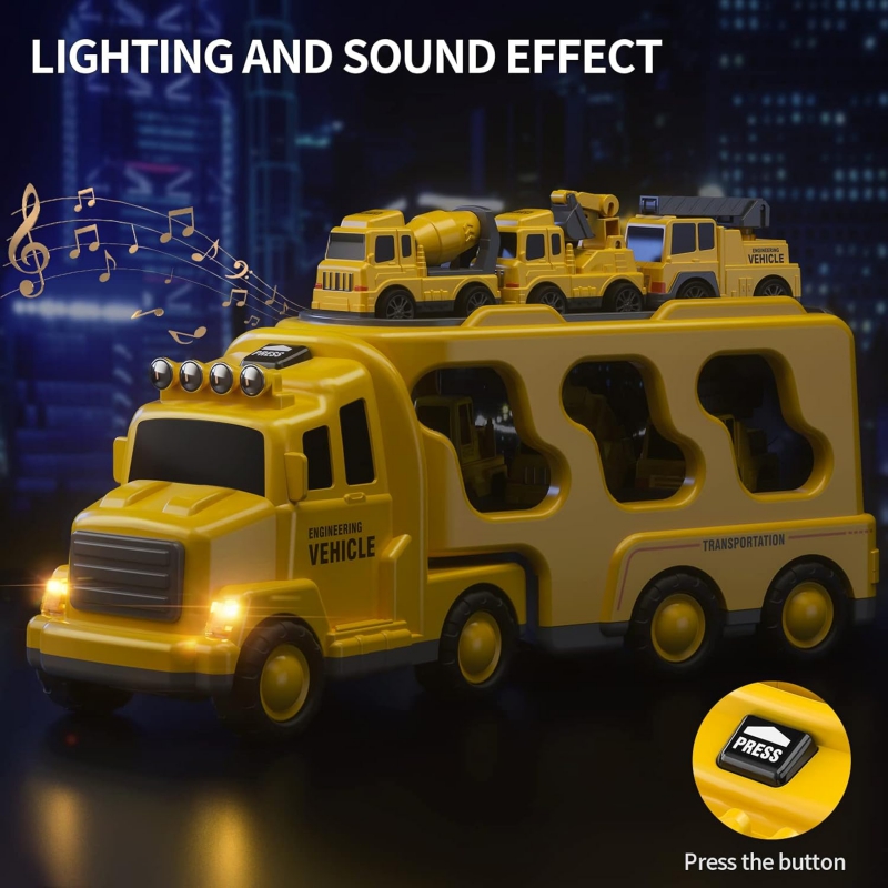 WOOPIE Laweta Drogowa zestaw 5 Aut - Pomoc Drogowa - obrazek 4