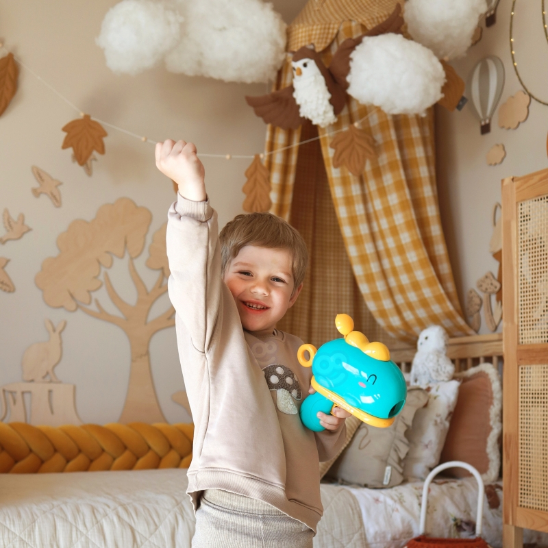 WOOPIE Gra w Rzutki Pistolet Dinozaur na Kulki Rzepy Tarcza Punkty Strzelanie - obrazek 8