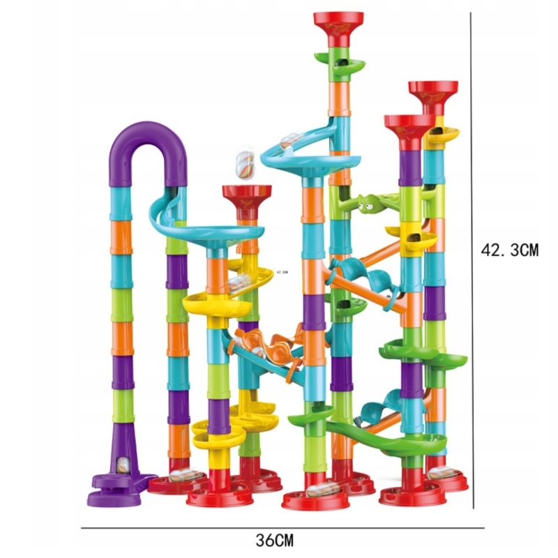 WOOPIE Kulodrom Tor Kulkowy Zestaw Spirala 113 el. - obrazek 9