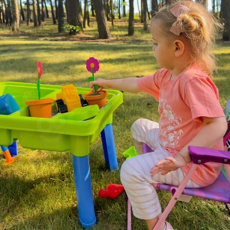 WOOPIE Stolik Wodny 2w1 Piaskownica 13 Akc. - obrazek 7