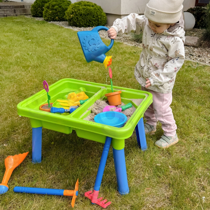 WOOPIE Stolik Wodny 2w1 Piaskownica 13 Akc. - obrazek 9