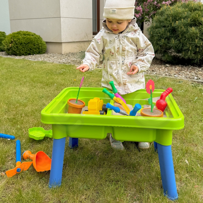 WOOPIE Stolik Wodny 2w1 Piaskownica 13 Akc. - obrazek 12