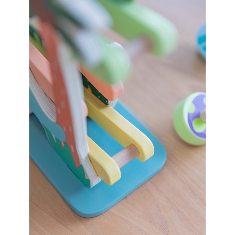 CLASSIC WORLD Kolorowa Zjeżdżalnia Tor Dinozaur 5 el. - obrazek 10