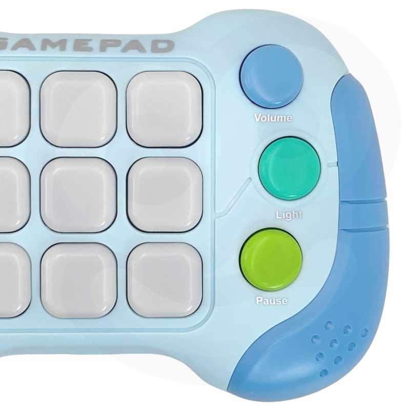 WOOPIE Elektroniczna Gra Zręcznościowa Pop-It Fidget Toy Gamepad Niebieski - obrazek 11
