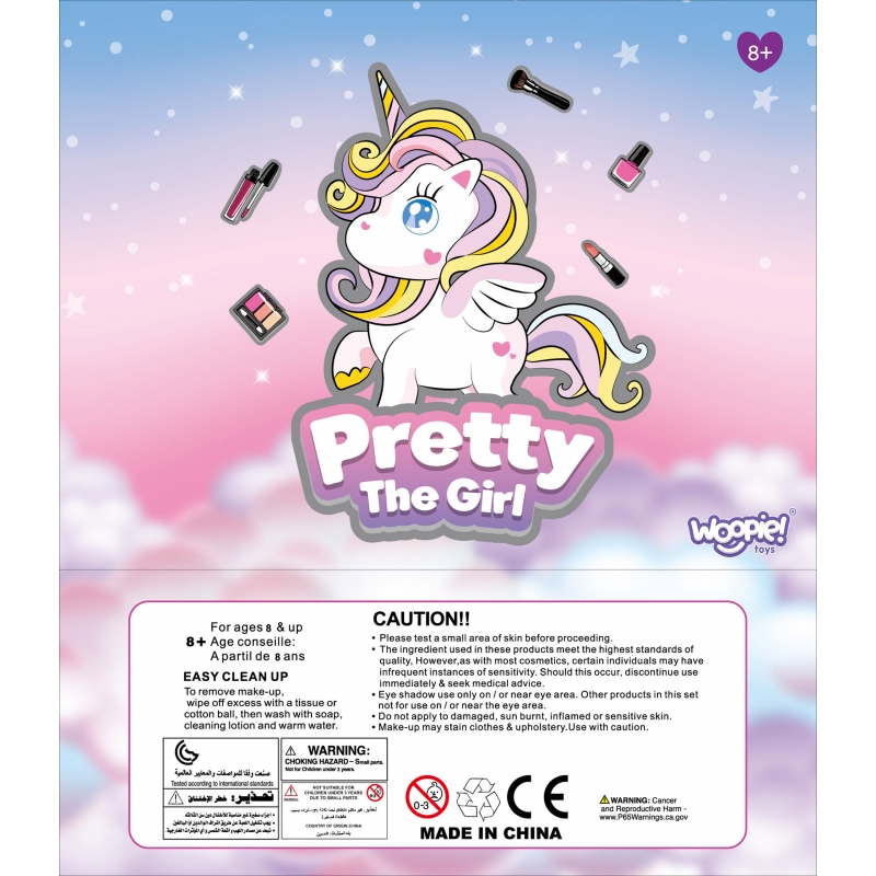 WOOPIE ART&FUN Zestaw do Makijażu Kosmetyczka w Kuferku 27 el. XXL SPA - obrazek 8