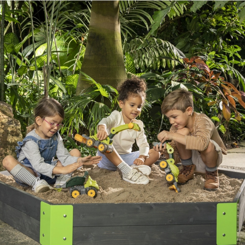 BIG Pług Zraszacz Dinozaur Power Worker Zabawka do Piasku - obrazek 7