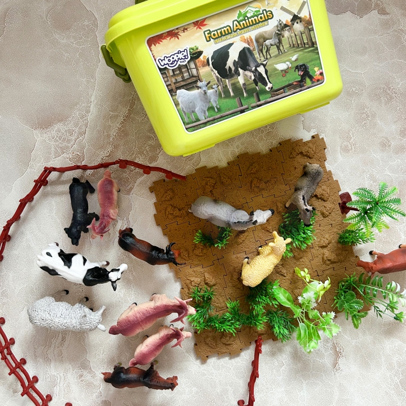 WOOPIE Zestaw Figurki Farma + Kuferek 57 el. - obrazek 4