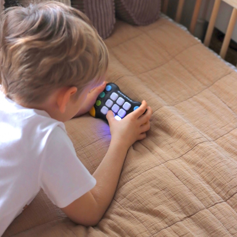 WOOPIE Elektroniczna Gra Zręcznościowa Pop-It Fidget Toy Gamepad - obrazek 4