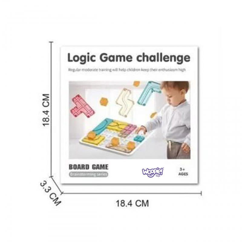 WOOPIE Zestaw 60 Gier Logicznych 3+ - obrazek 4