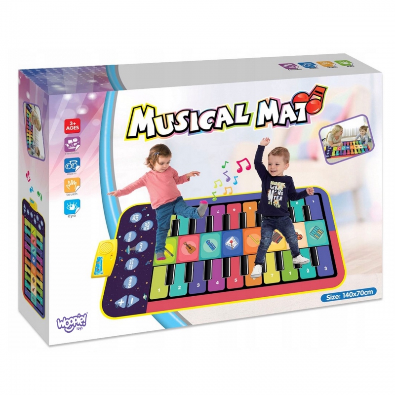 WOOPIE Interaktywna Mata Muzyczna do Tańczenia XXL - obrazek 9