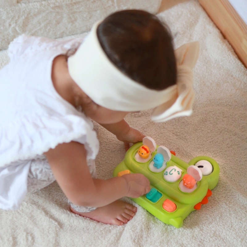 WOOPIE BABY Zabawka Edukacyjna Wyskakujące Dinozaury POP-UP - obrazek 4