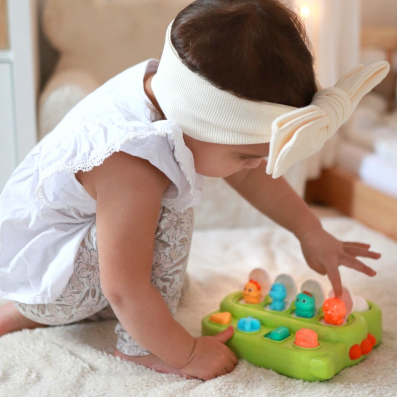 WOOPIE BABY Zabawka Edukacyjna Wyskakujące Dinozaury POP-UP - obrazek 5