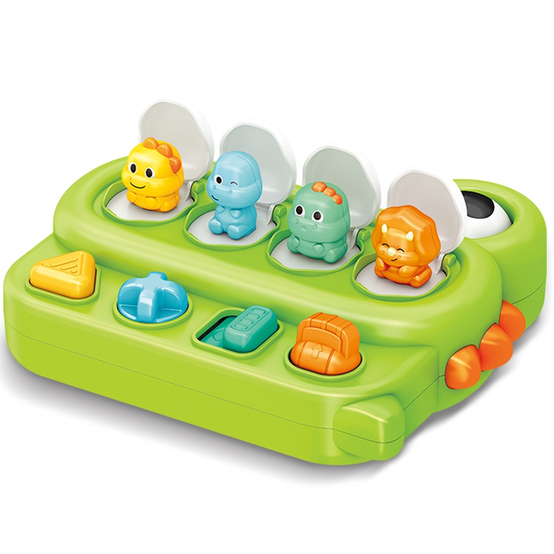 WOOPIE BABY Zabawka Edukacyjna Wyskakujące Dinozaury POP-UP - obrazek 8