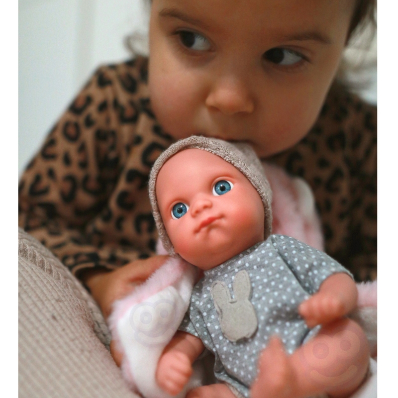 WOOPIE ROYAL Pierwsza Lalka Bobas z Kocykiem Króliczkiem 23 cm - obrazek 8