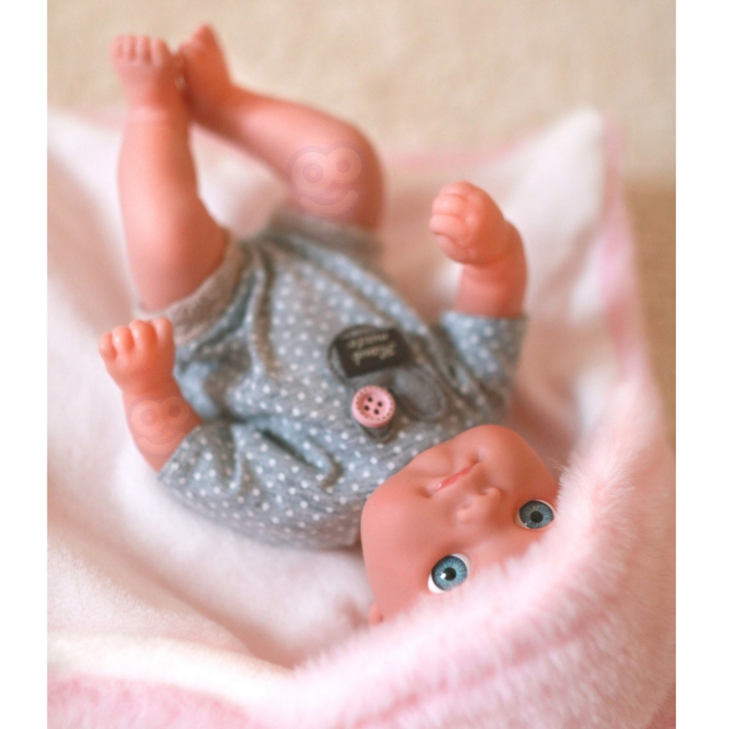 WOOPIE ROYAL Pierwsza Lalka Bobas z Kocykiem Króliczkiem 23 cm - obrazek 11