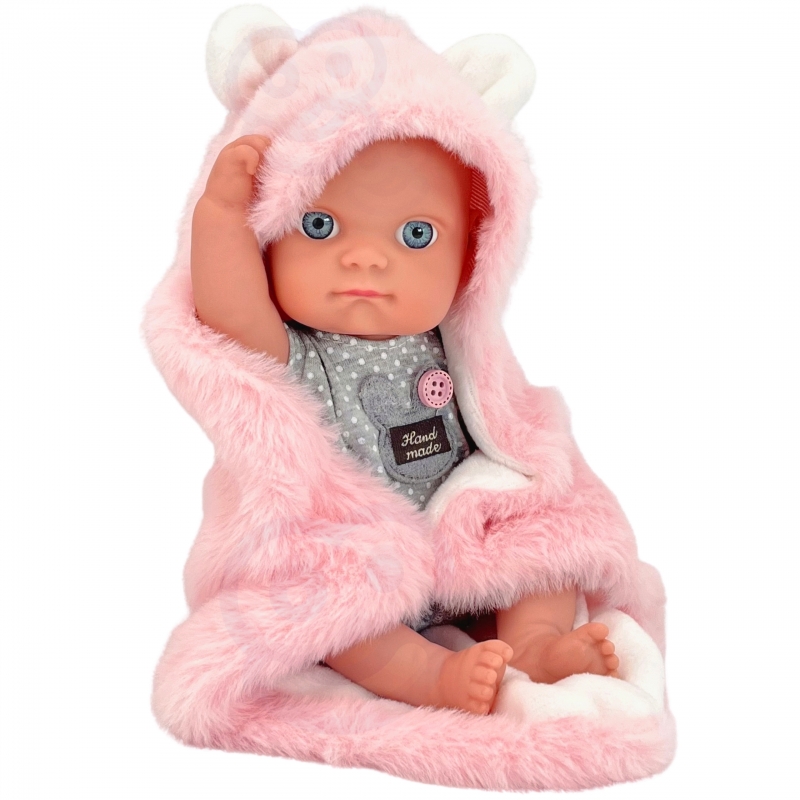 WOOPIE ROYAL Pierwsza Lalka Bobas z Kocykiem Króliczkiem 23 cm - obrazek 13