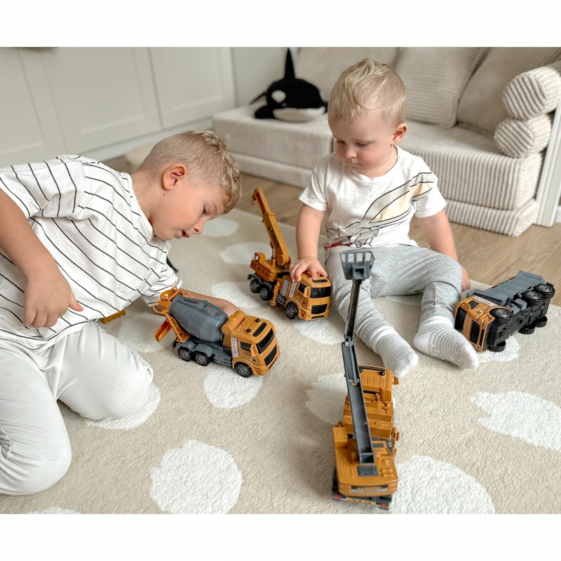 WOOPIE Wielki Zestaw Auta Budowlane 6w1 - obrazek 2